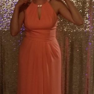 David's Bridal F19672 Coral Reef